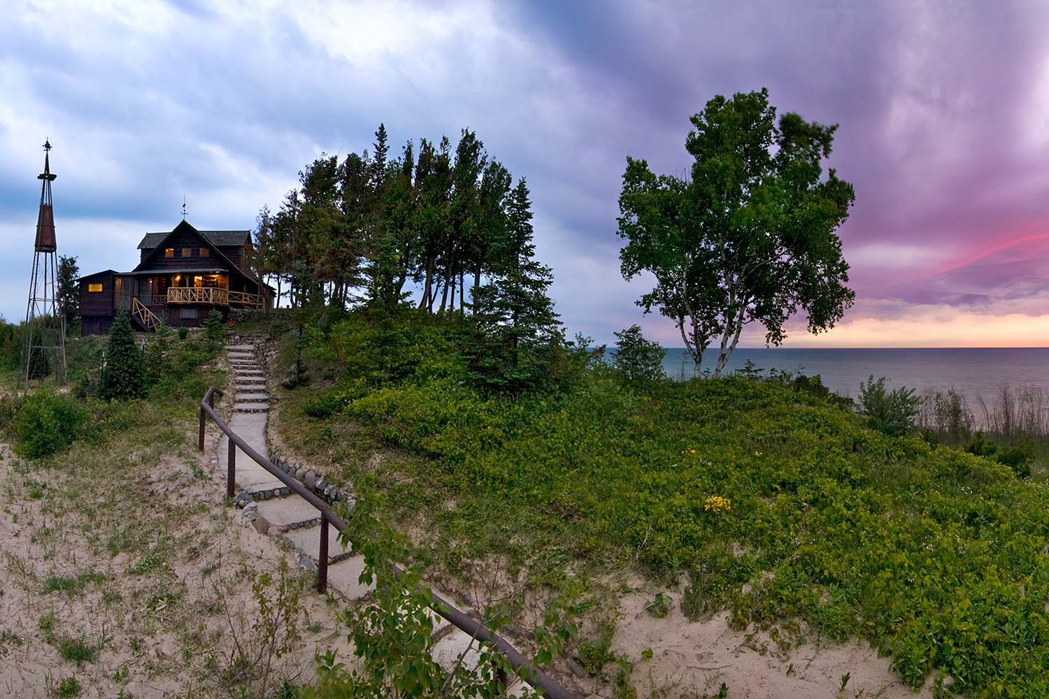 Cathead Point | a case study of how earth asset’s due diligence enhances land-based wealth - this 100 acre conserved lake michigan estate owned by melissa’s family for 30+ years was sold by earth asset in under 1 year for a record-setting price to a conservation buyer   